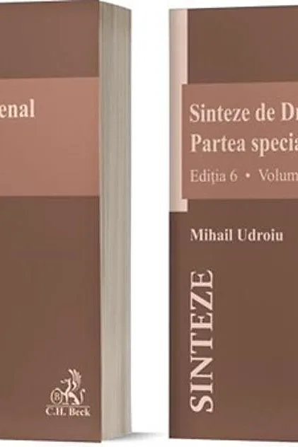 Sinteze de Drept penal. Partea specială (Vol. 1 + Vol. 2)
