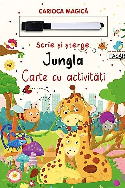 Scrie și Șterge. Carioca Magică. Jungla