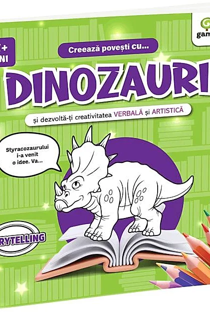 Creează povești cu... dinozauri