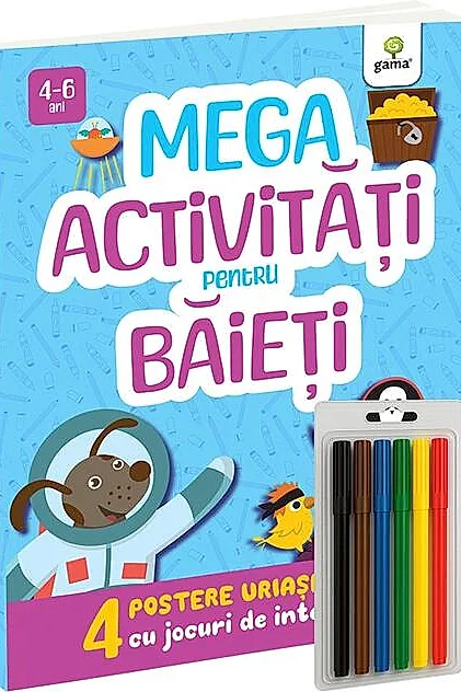 Mega activități pentru băieți