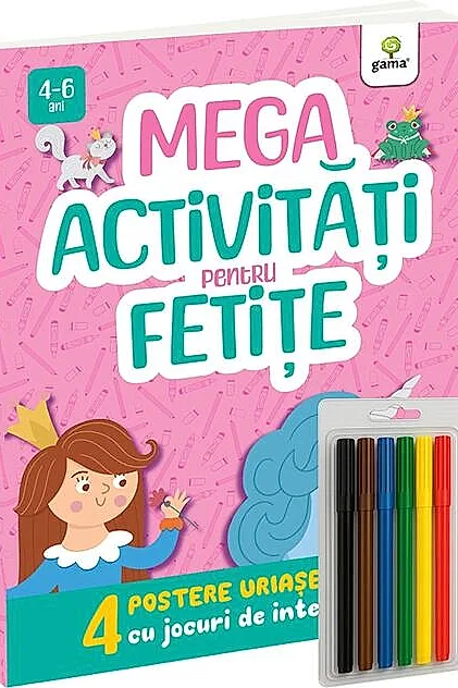 Mega activități pentru fetițe