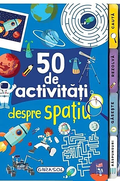 50 de activități despre spațiu