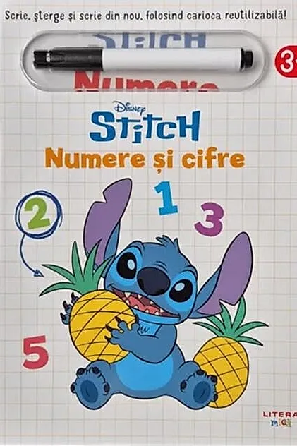 Disney. Stitch. Numere si cifre (3+)