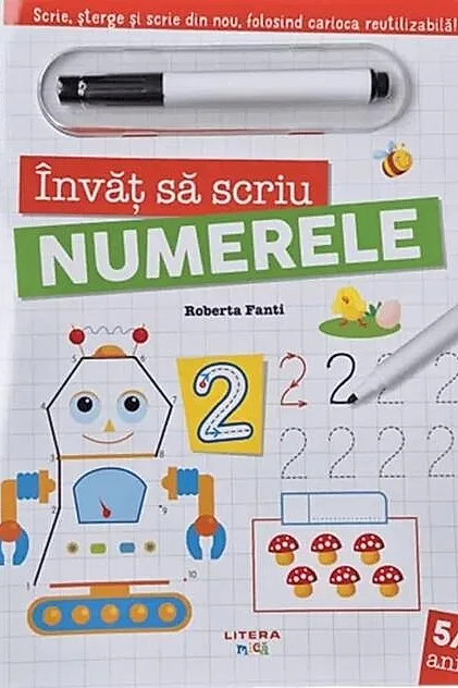 Învăț să scriu numerele
