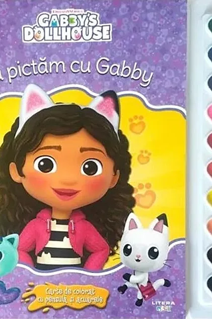 Gabby's Dollhouse. Să pictăm cu Gabby