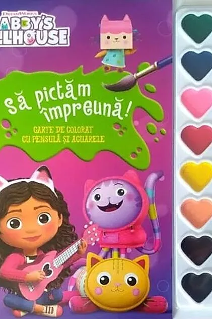 Gabby's Dollhouse. Să pictăm împreună!