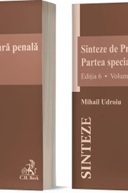 Sinteze de Procedură penală. Partea specială (Vol. I + Vol. II). Ediția 6