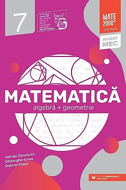 Matematică Standard. Algebră, geometrie. Clasa a VII-a (2025-2026)