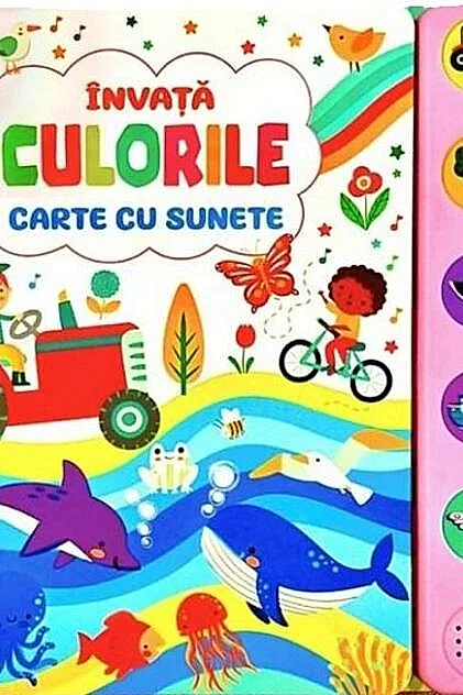 Carte cu sunete. Învață culorile