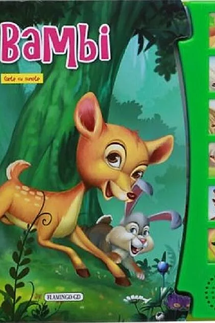 Carte cu sunete. Bambi