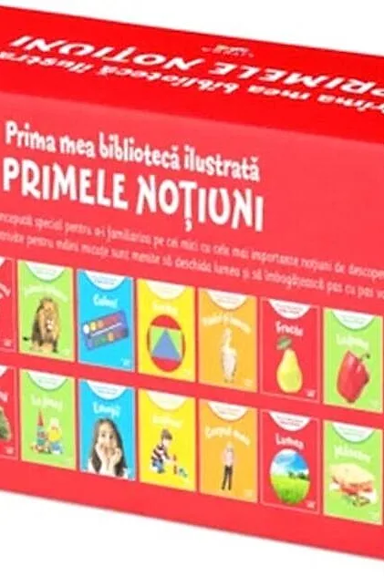 Cutie. Prima mea bibliotecă ilustrată. Primele noțiuni