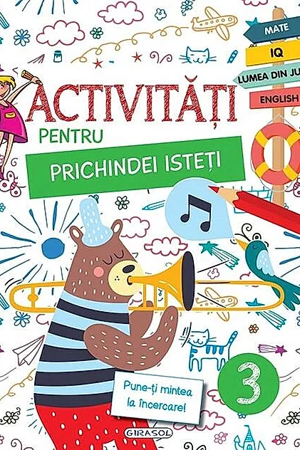 Activități pentru prichindei isteți (Vol. 3)
