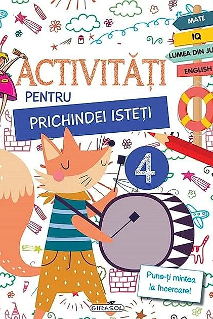 Activități pentru prichindei isteți (Vol. 4)