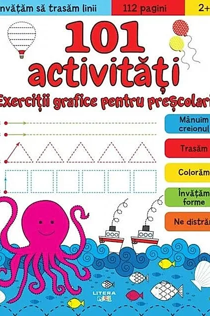 101 activități. Exerciții grafice pentru preșcolari