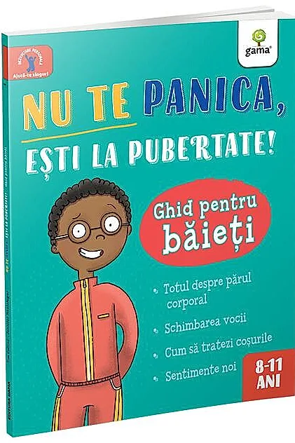 Nu te panica, ești la pubertate: ghid pentru băieți