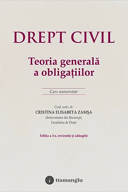 Drept civil. Teoria generală a obligațiilor