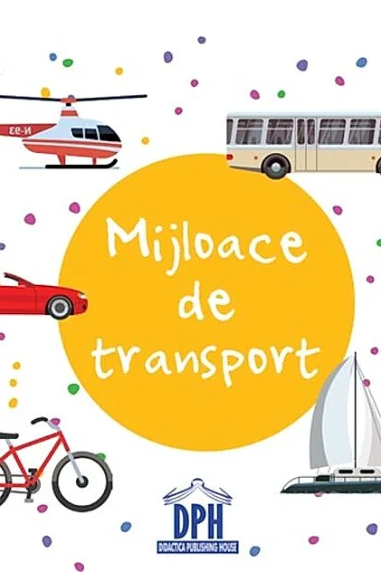 Mijloace de transport - carte pliată