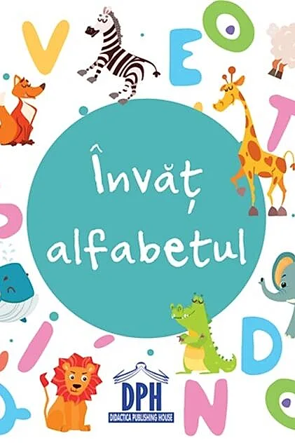 Învăț alfabetul - carte pliată