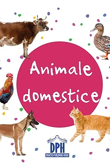 Animale domestice - carte pliată