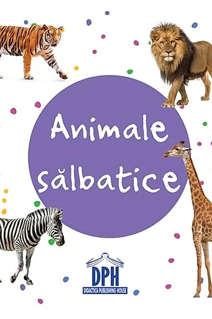 Animale sălbatice - carte pliată