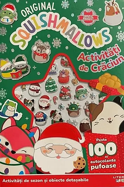 Original Squishmallows. Activități de Crăciun