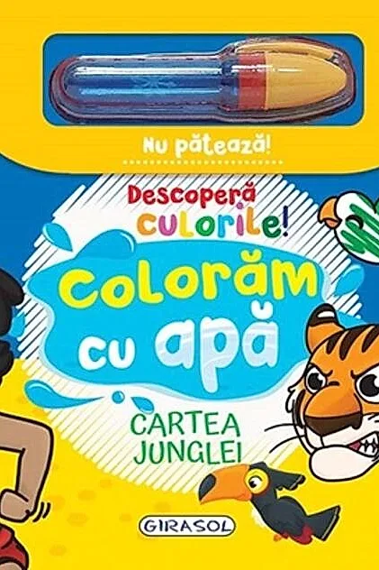 Descoperă culorile! Cartea junglei