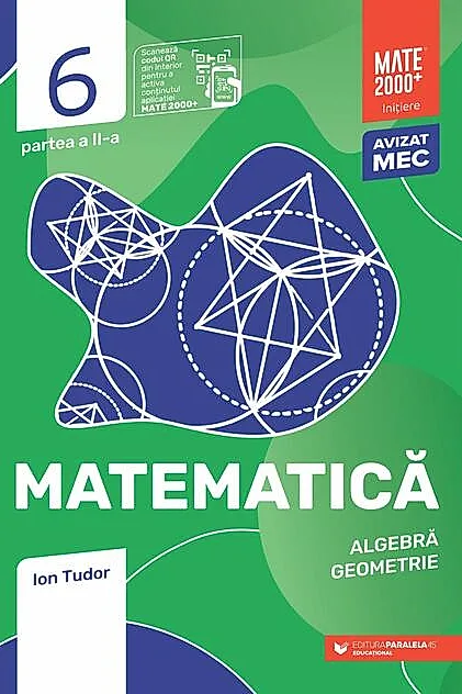 Matematică. Algebră, geometrie. Caiet de lucru. Clasa a VI-a. Inițiere. Partea a II-a (2025-2026)
