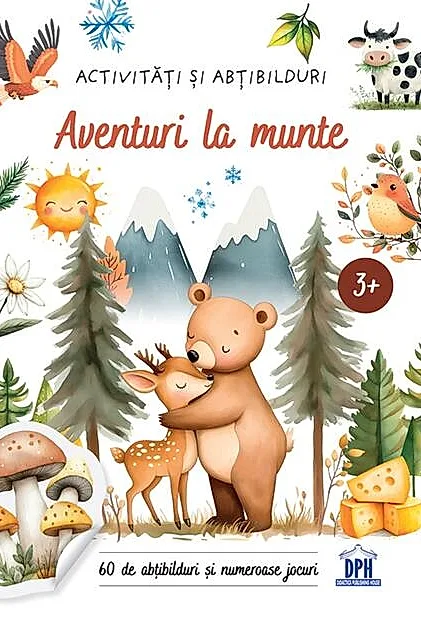 Aventuri la munte - Activități și abțibilduri
