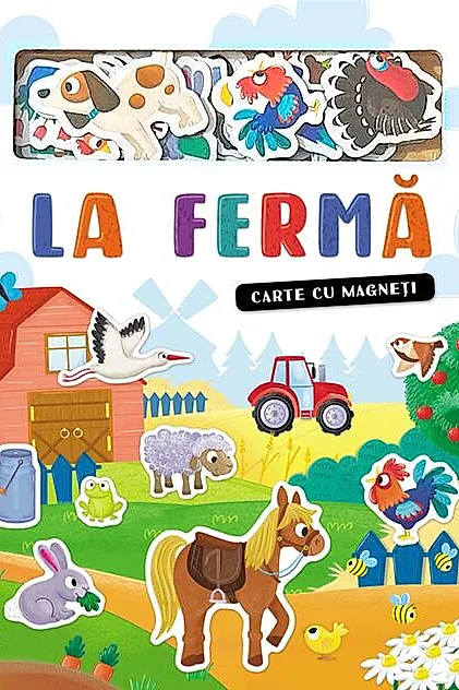 La fermă. Carte cu magneți
