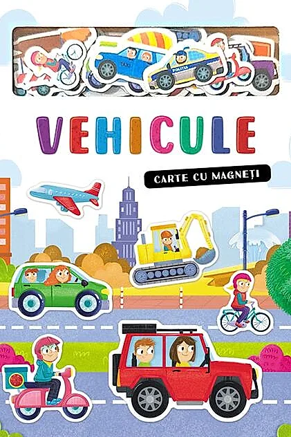 Vehicule. Carte cu magneți