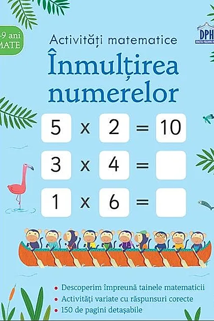 Activități matematice. Înmulțirea numerelor