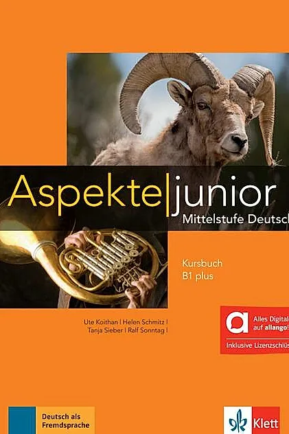 Aspekte junior B1+. Hybride Ausgabe allango