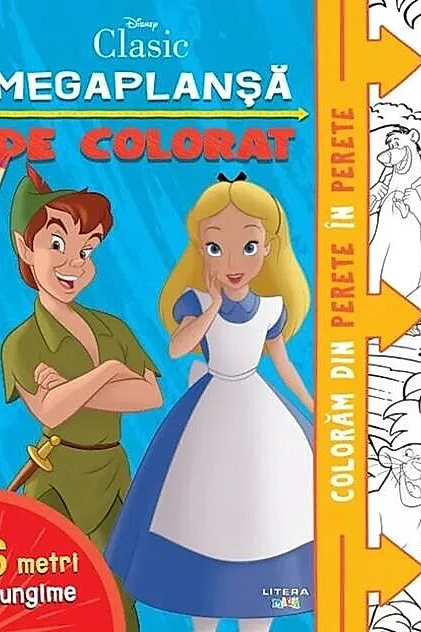 Disney Clasic. Megaplanșă de colorat