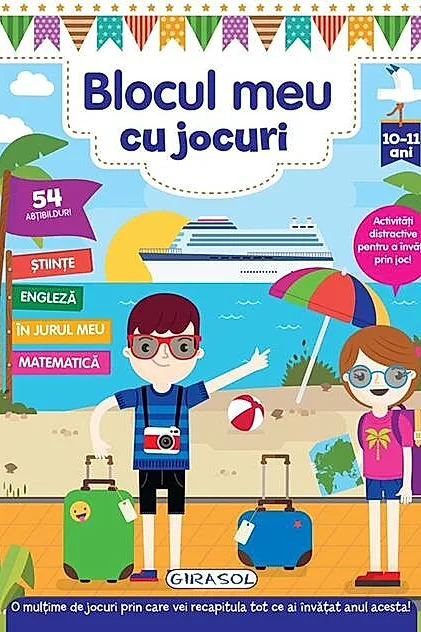 Blocul meu cu jocuri: 10-11 ani