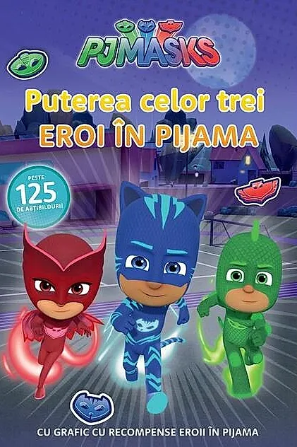PJMASKS: Puterea celor trei Eroi in Pijama!