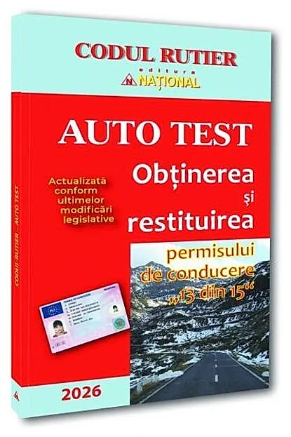 Codul rutier - Auto test 2026