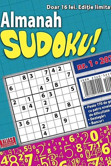 Almanah Sudoku Nr. 1/2026