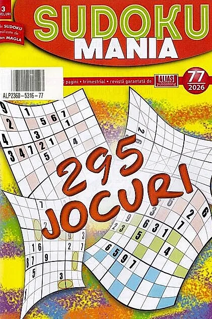Sudoku Mania Nr. 77 / 2026