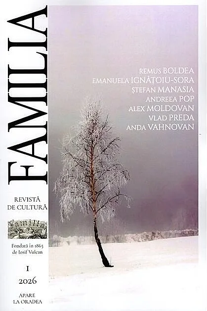 Revista Culturală FAMILIA Nr. 1, 2026