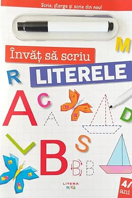 Învăț să scriu. Literele