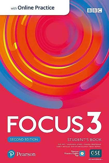 Focus 3 Student's Book and ActiveBook with Online Practice, 2nd edition (B1+)