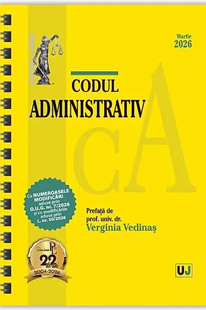 Codul administrativ: martie 2026