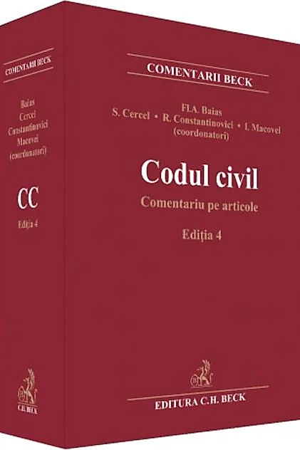 Codul civil. Comentariu pe articole
