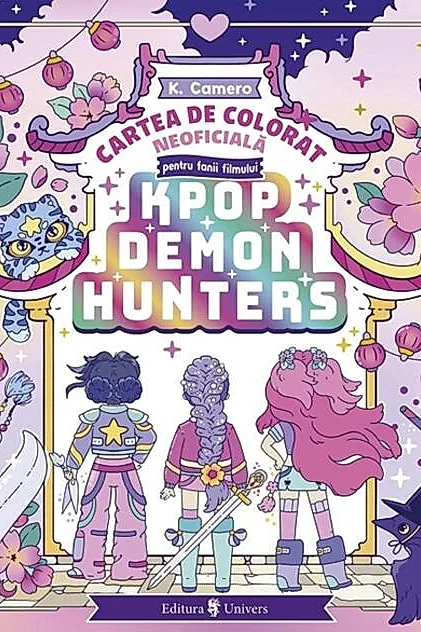 K-Pop Demon Hunters. Cartea de colorat neoficială