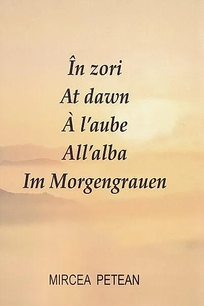 În zori. At dawn. À l’aube. All’alba. Im Morgengrauen