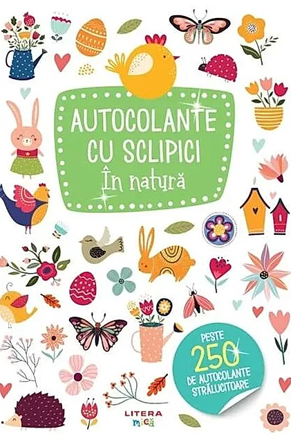 Autocolante cu sclipici. În natură