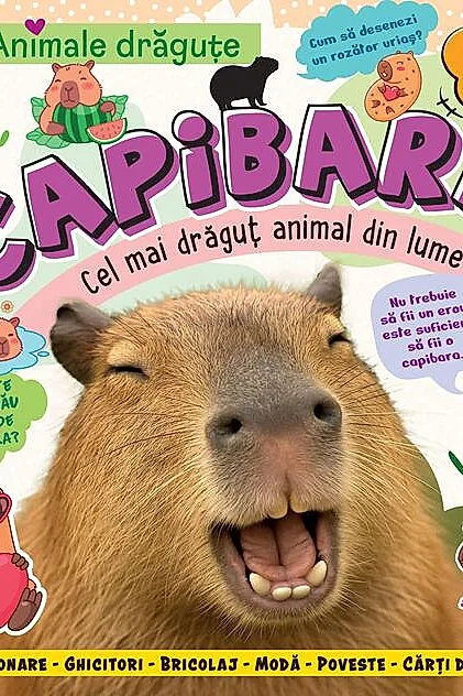 Capibara - Cel mai drăguț animal din lume