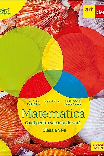 Matematică. Caiet pentru vacanța de vară. Clasa a VI-a