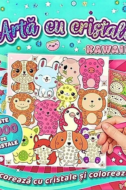 Artă cu cristale - Kawaii