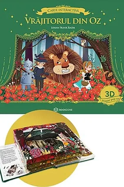 Vrăjitorul din Oz - Ediție interactivă Pop-up